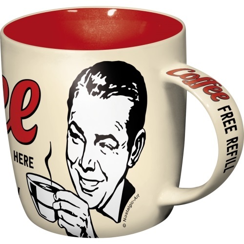 Caneca “Strong Coffee Served Here”